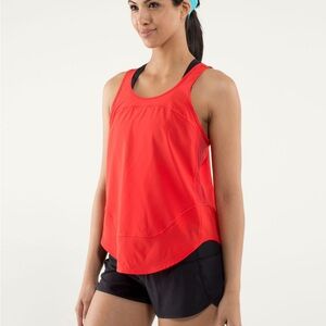 Lululemon Run: Featherweight Singlet
Love Red Tank Top